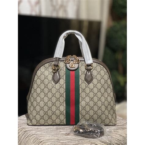 gucci alma style bag|gucci leather shoulder bag.